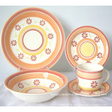 Eco-Friendly Colored Ceramic Dinnerware (Set)